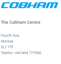 The Cobham Centre Fourth Ave, Marlow SL7 1TF Telefon +441494 777000